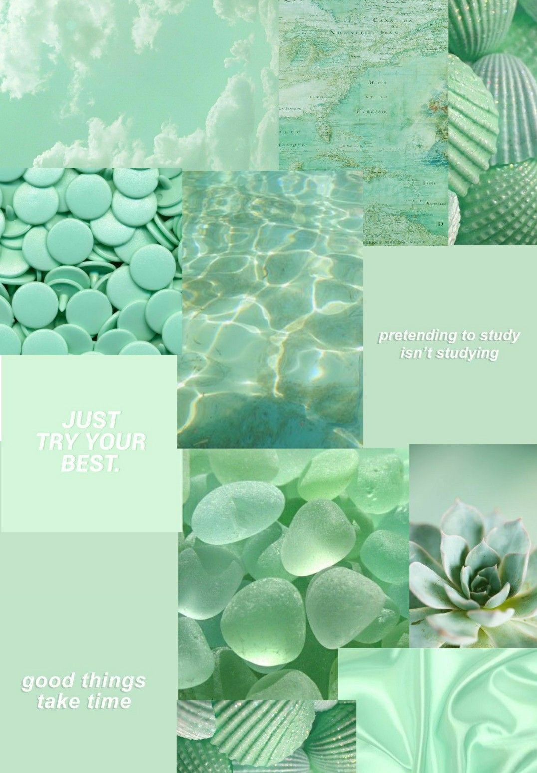 Pastel green aesthetic ✨