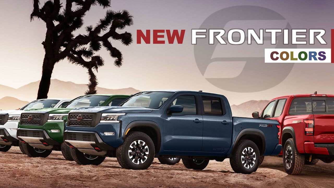 2022 Nissan Frontier Configurator with New Custom and from old 2021 USA Model