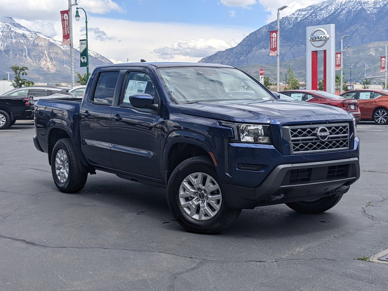 New 2022 Nissan Frontier SV Crew Cab Pickup in Orem #NJ90917O. Ken Garff Nissan of Orem