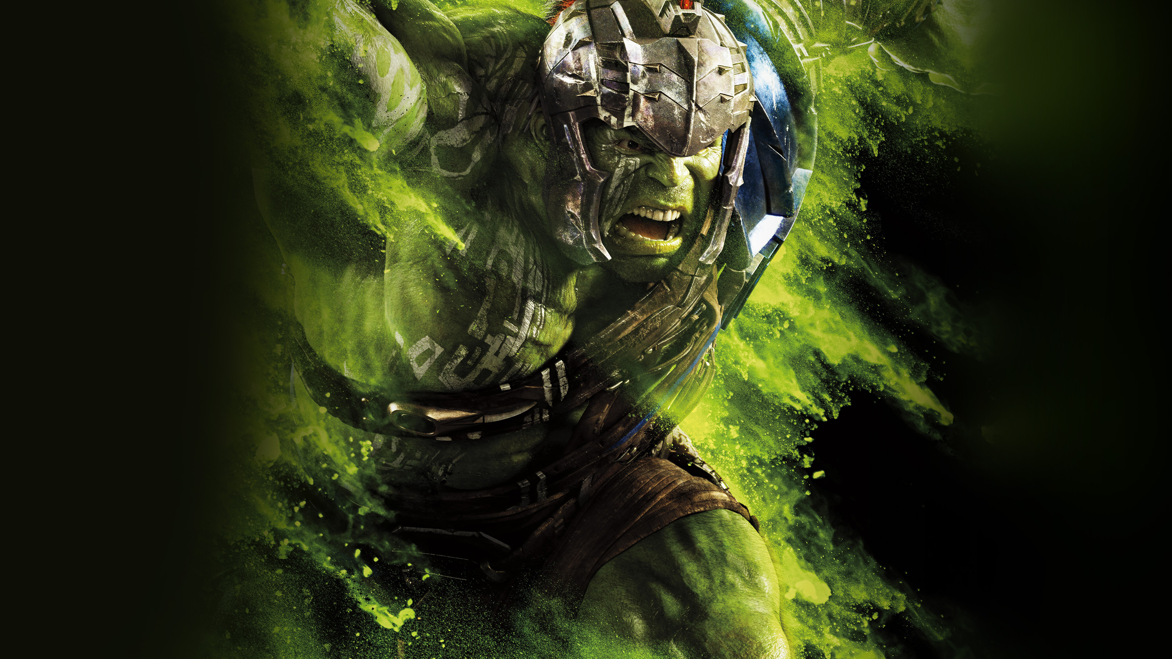 wallpaper for desktop, laptop. hulk ragnarok red film marvel hero art illustration