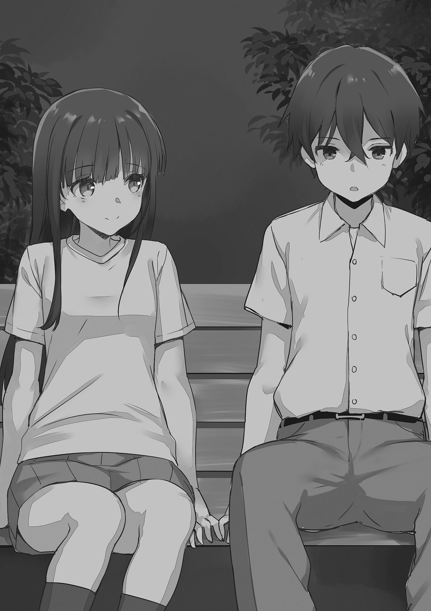 Imagem promocional da série anime Mamahaha no Tsurego ga Moto Kano Datta