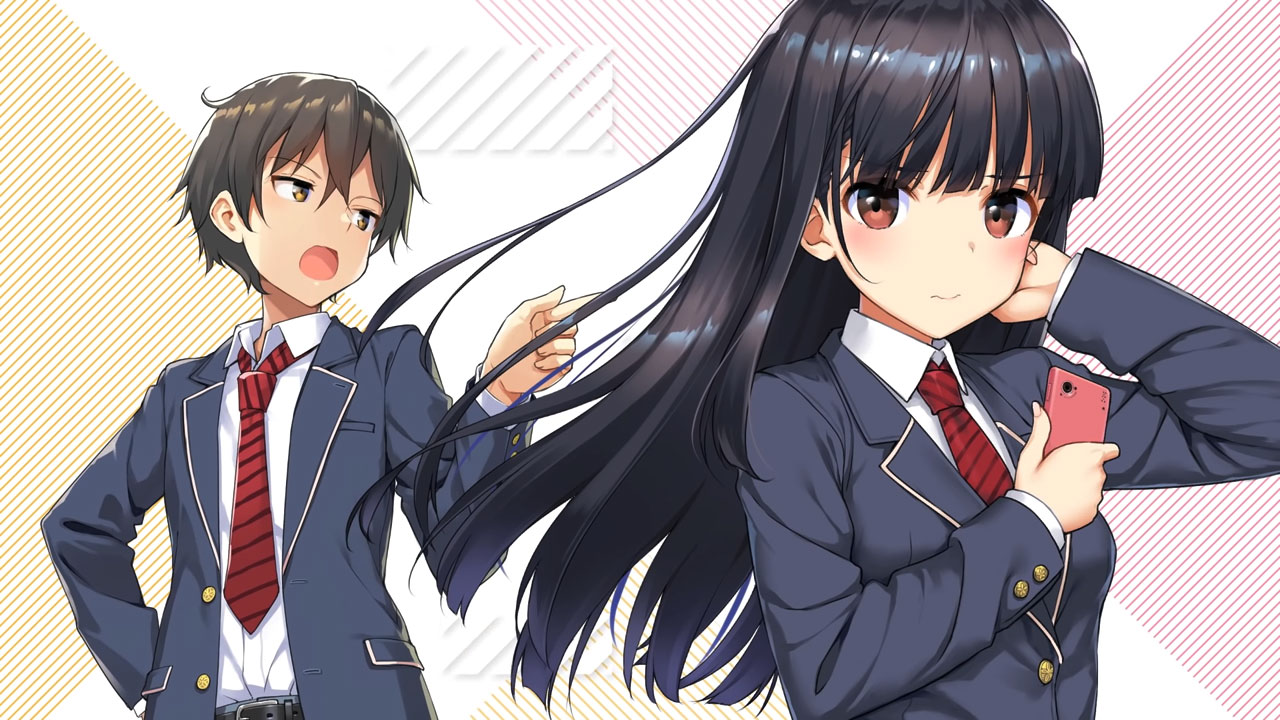 Imagem promocional da série anime Mamahaha no Tsurego ga Moto Kano Datta