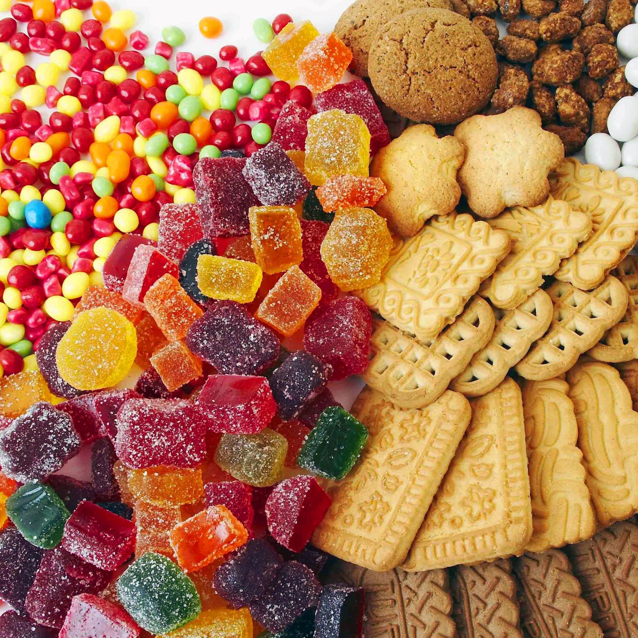 Candies Cookies Nuts iPad Air Wallpaper Free Download
