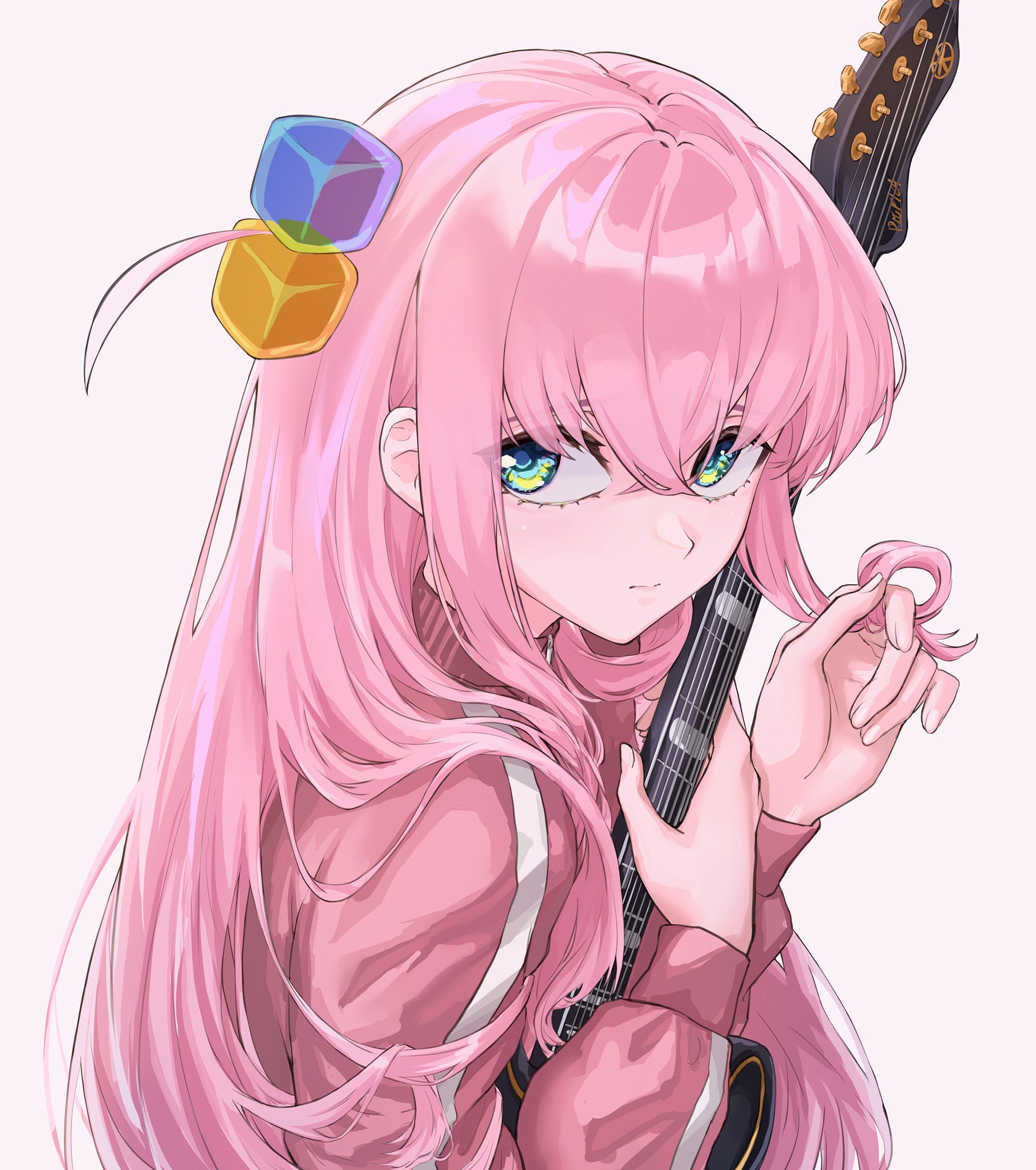 gotou hitori (bocchi the rock!) drawn