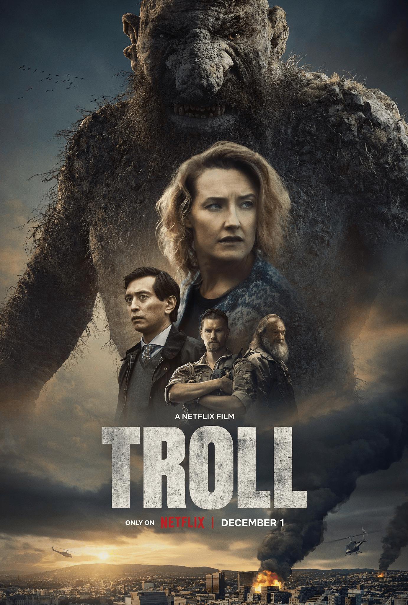 Troll' Poster Unleashed for Giant Troll Monster Movie Ahead of Netflix Premiere Tomorrow