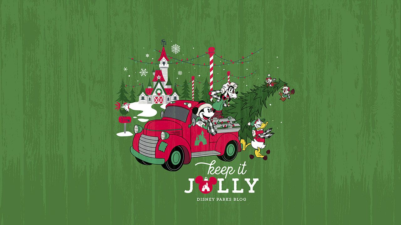 Warm Up For The Holidays With Our 'Yuletide Farmhouse Collection' Digital Wallpaper. Disney wallpaper, Digital wallpaper, Disney holiday
