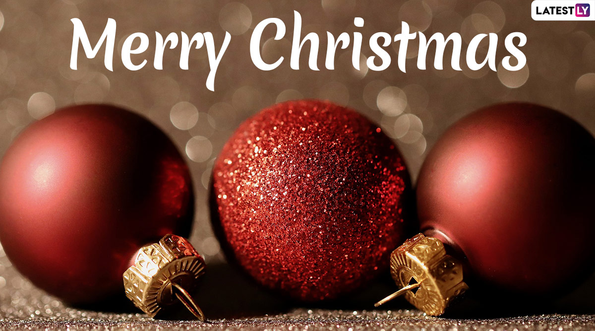 Merry Christmas 2021 Greetings & HD Image: Celebrate Xmas in Advance by Sending These Lovely Wishes, WhatsApp Messages, Wallpaper & Quotes to Family and Friends