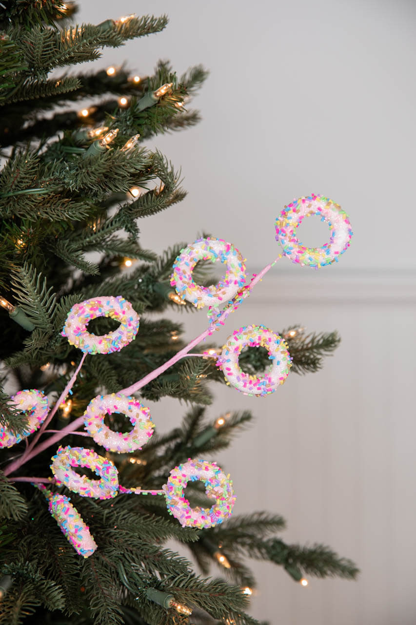 24” Pink Sprinkle Donut Spray's Warehouse