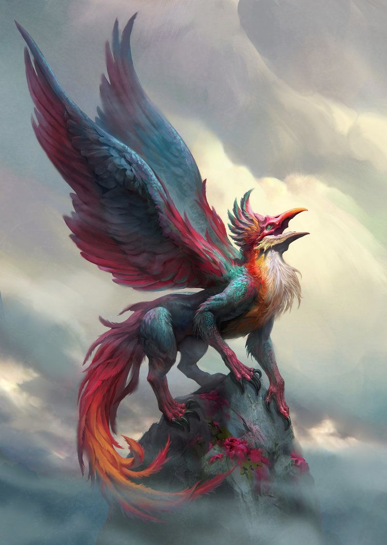 Griffin. Mystical creatures fantasy, Mythical creatures art, Fantasy creatures art