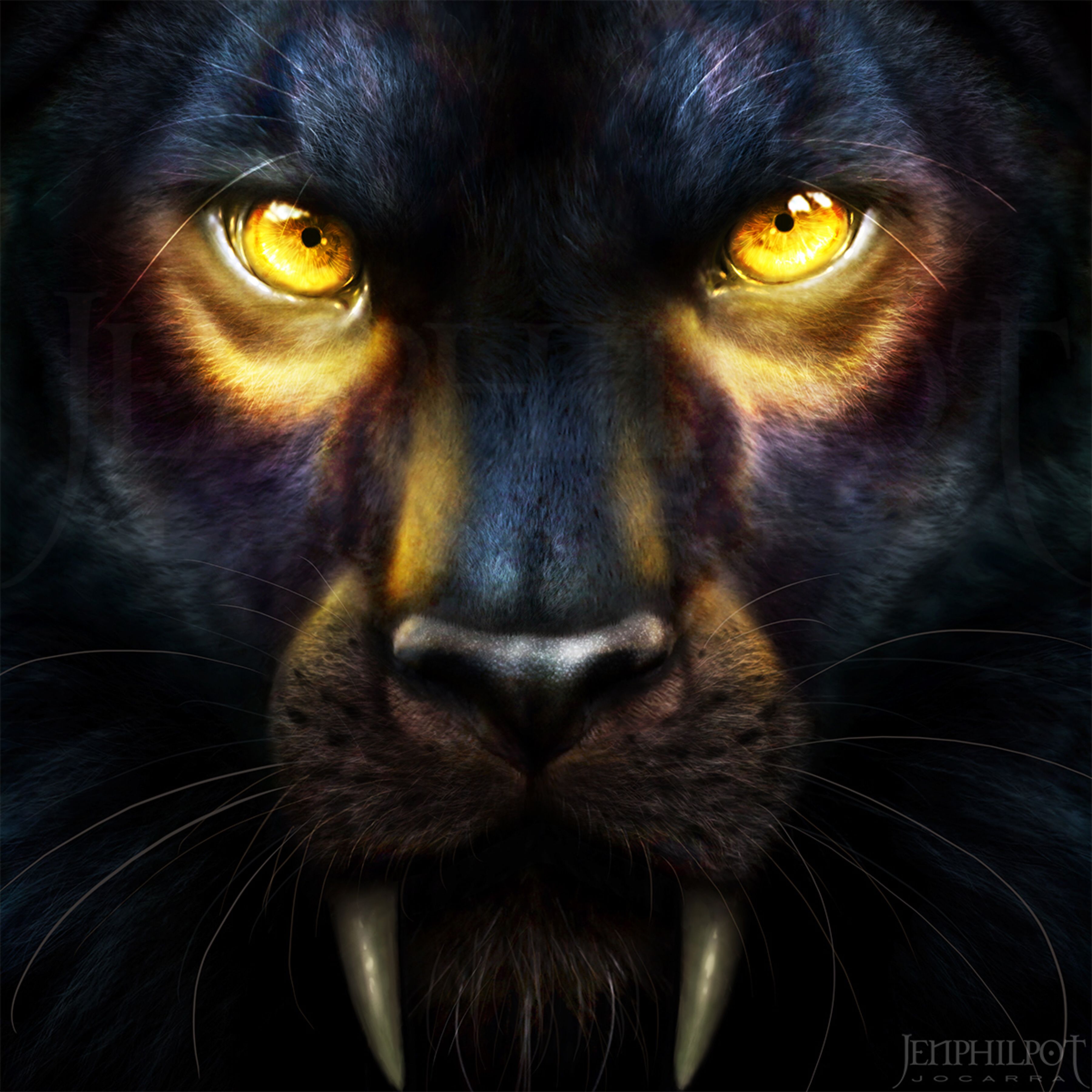 Commission Eyes. Black panther image, Sabertooth, Prehistoric animals