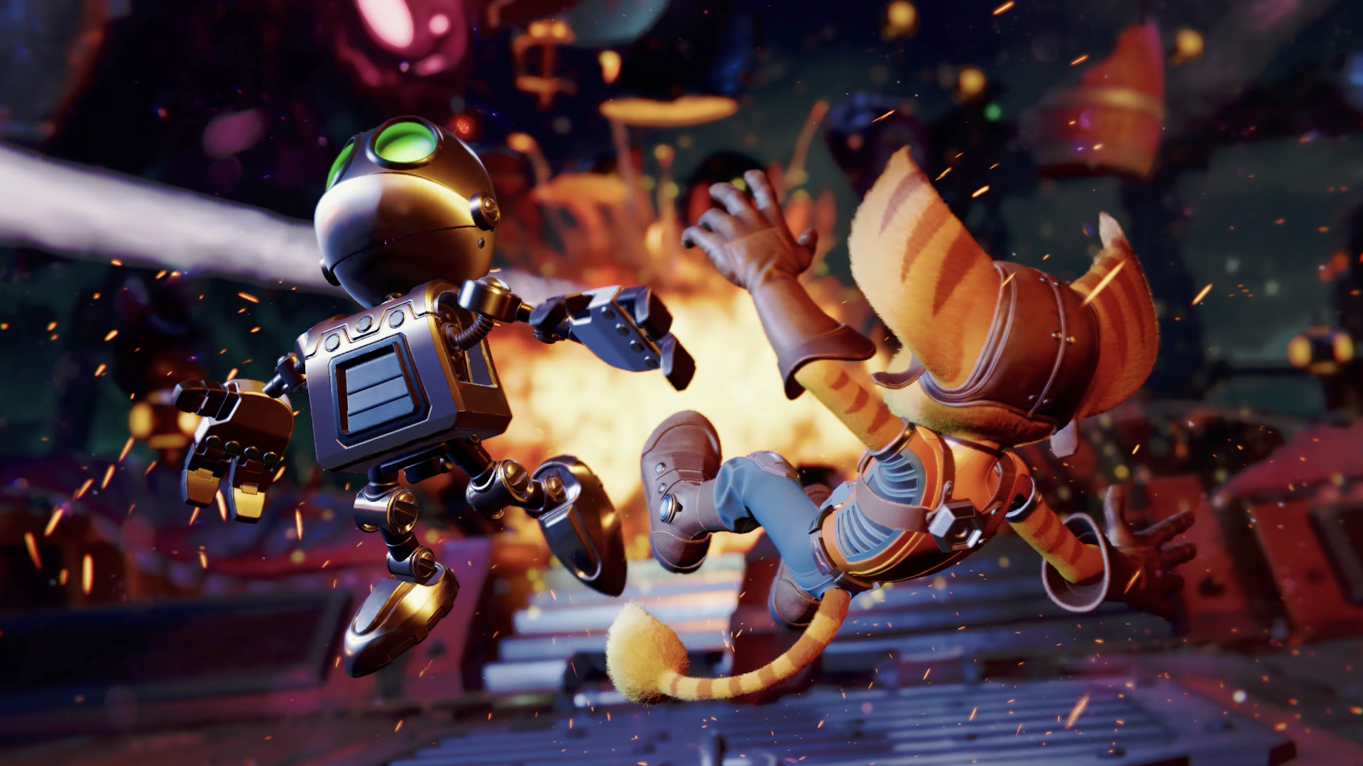 Ratchet and Clank: Rift Apart Image Proudly Show off a Very Shiny Clank