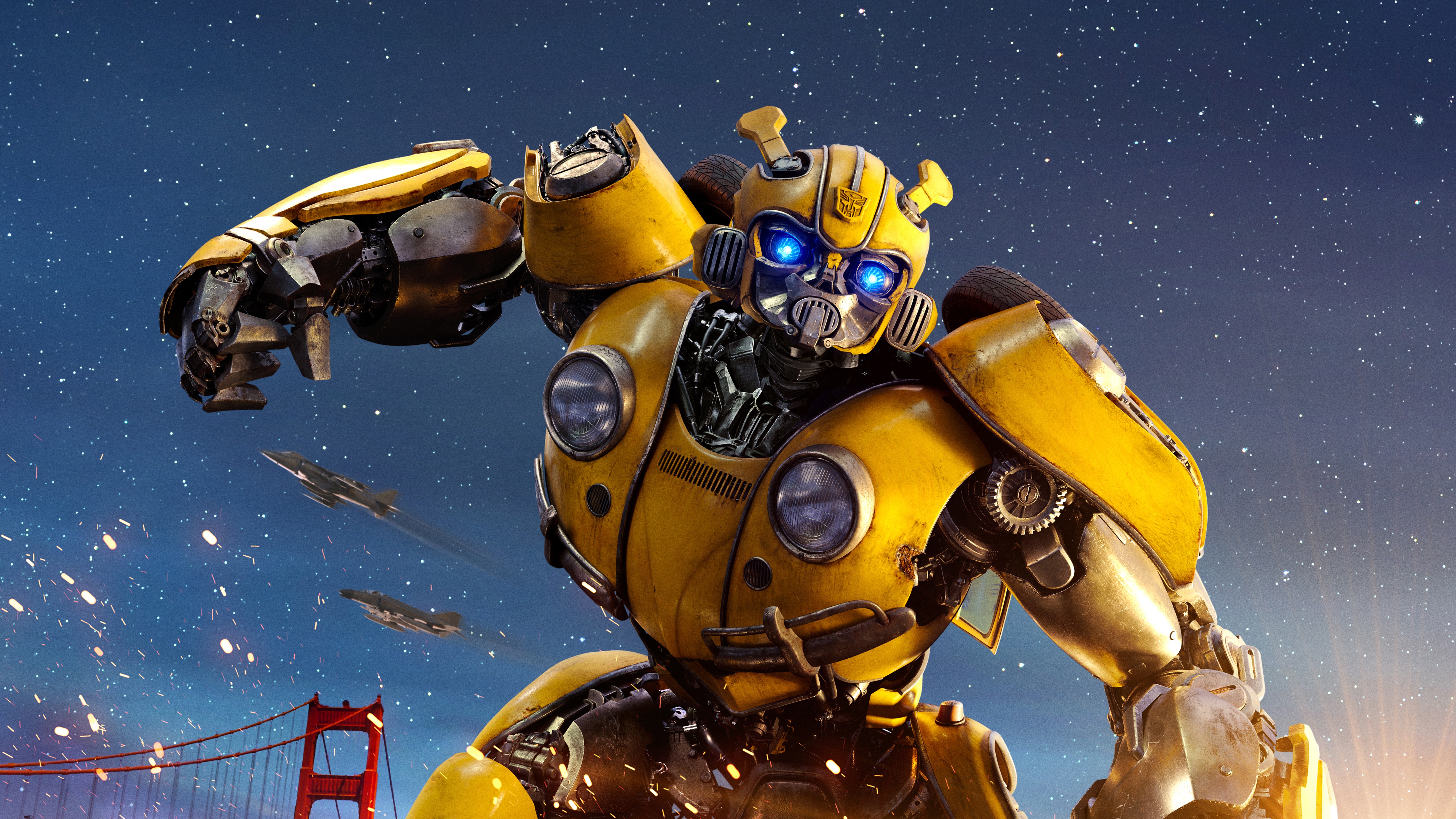 4K Bumblebee (Transformers) Wallpaper and Background Image