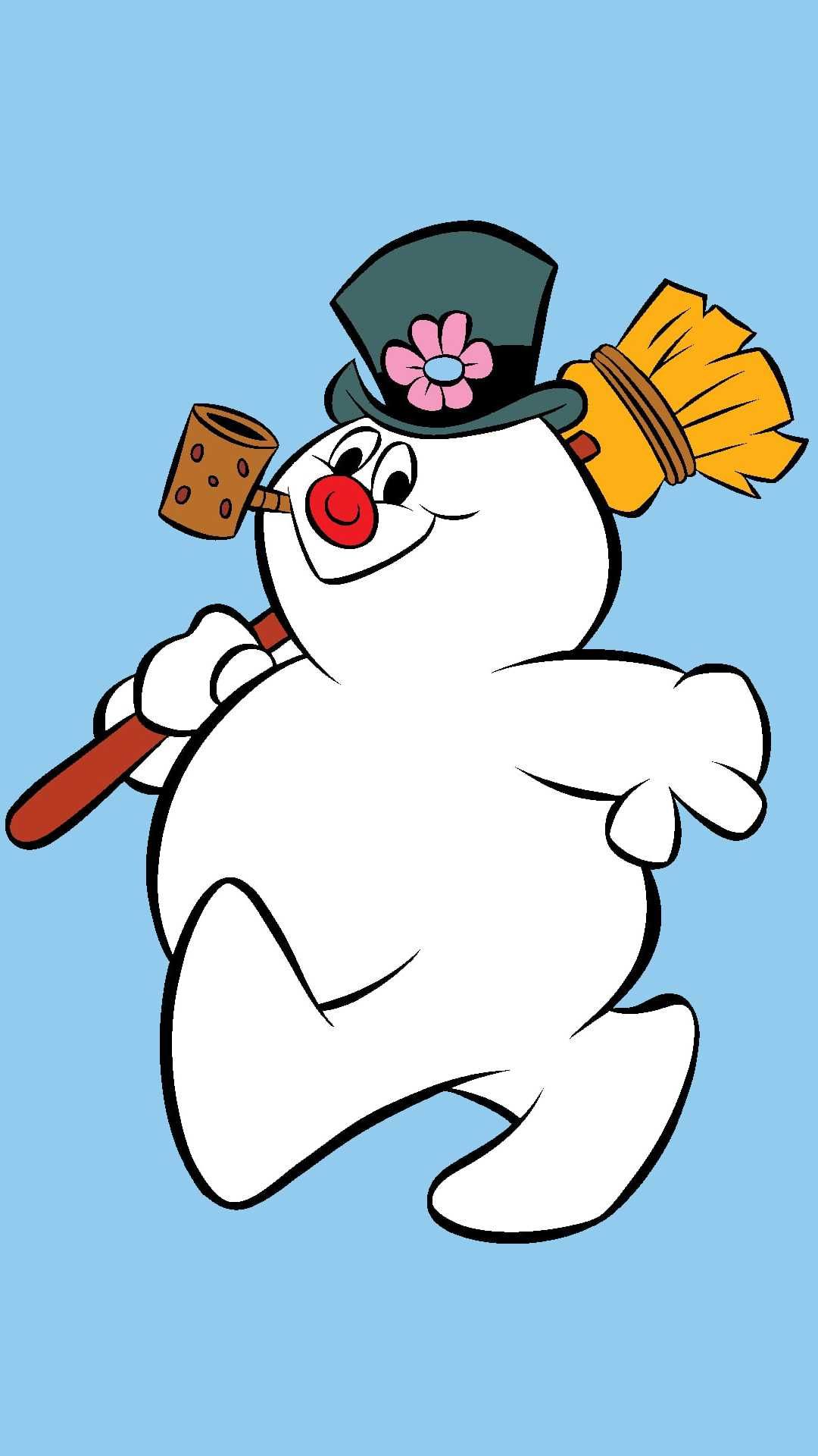 Wallpaper Frosty The Snowman. Snowman wallpaper, Frosty the snowmen, Cartoon wallpaper