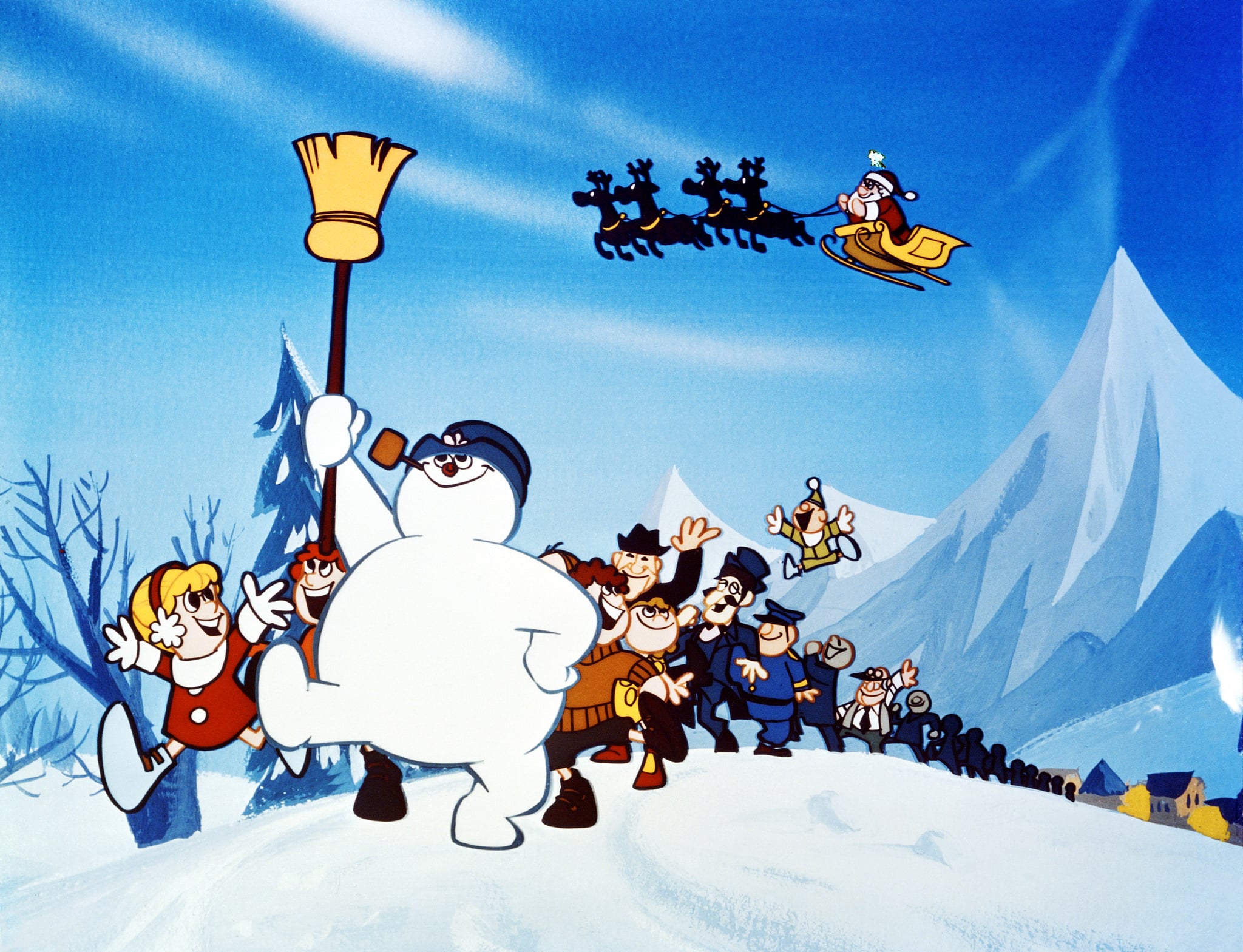 Frosty the Snowman Animated Movie Melting Scene