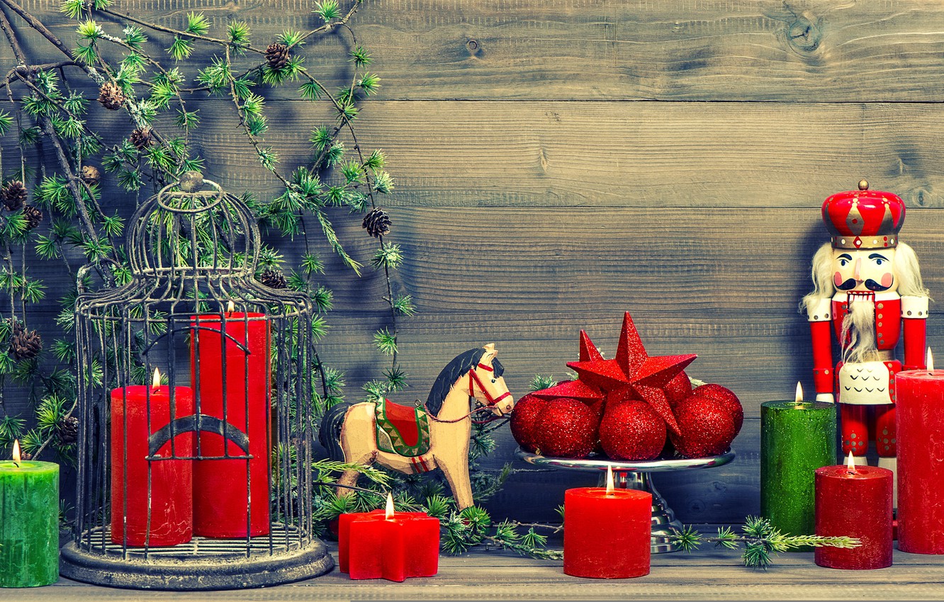 Wallpaper decoration, New Year, Christmas, gifts, Christmas, vintage, New Year, decoration, Happy, Merry image for desktop, section новый год