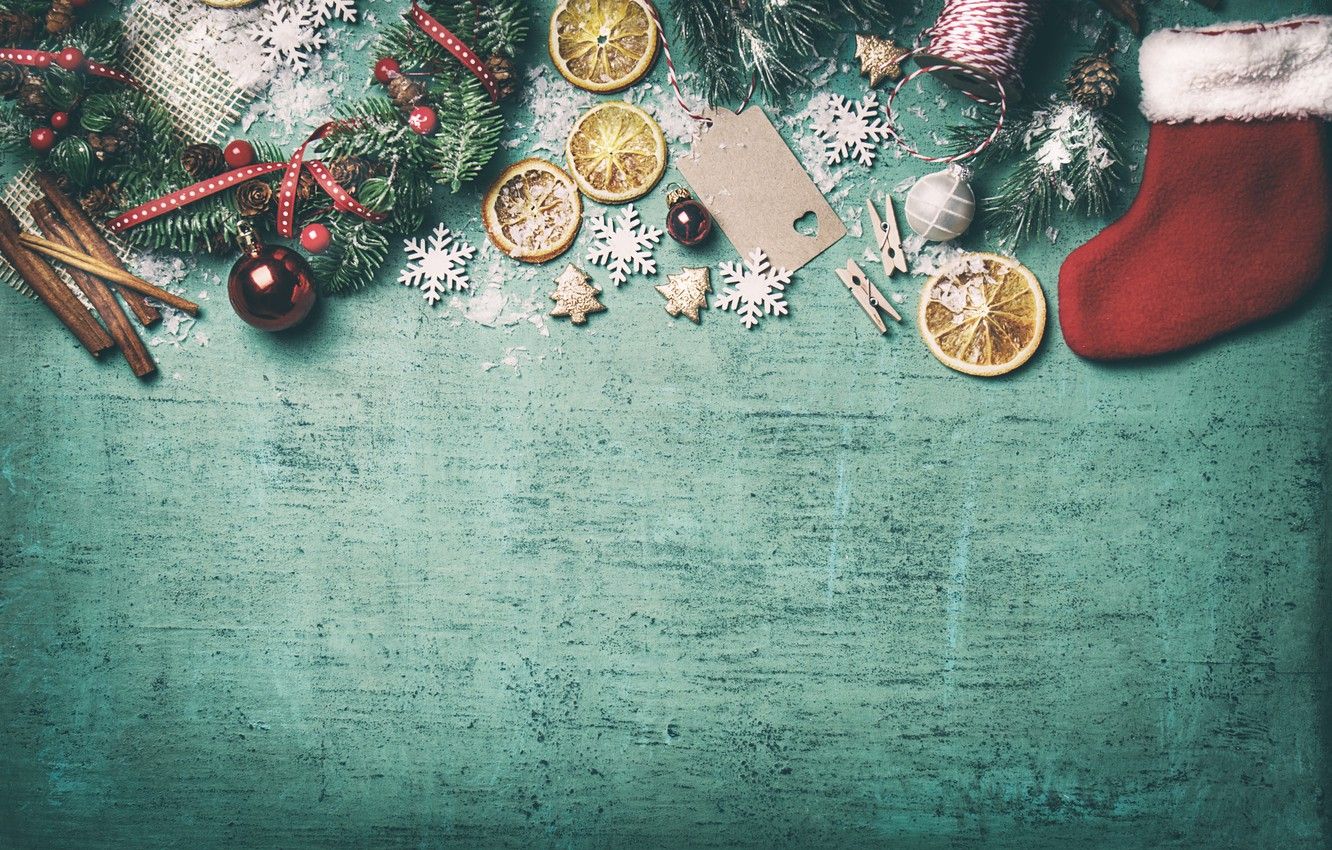 Winter Vintage Retro Wallpaper