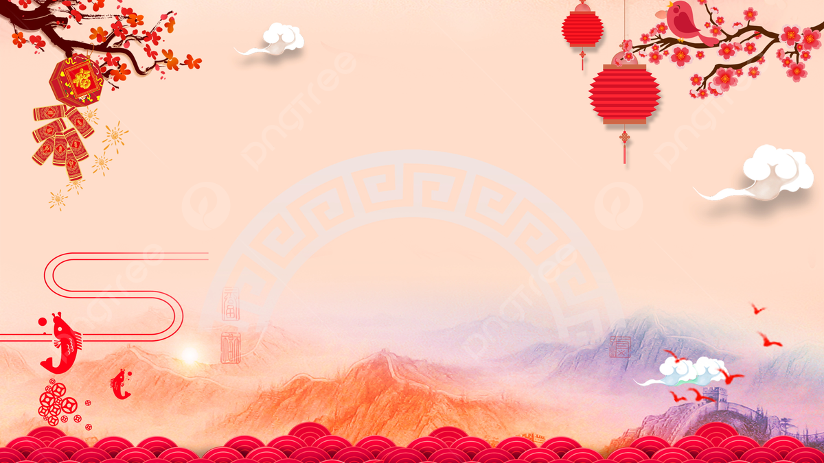 Vintage Traditional Chinese Style New Year Background, Retro, Chinese Style, New Year Background Background Image for Free Download