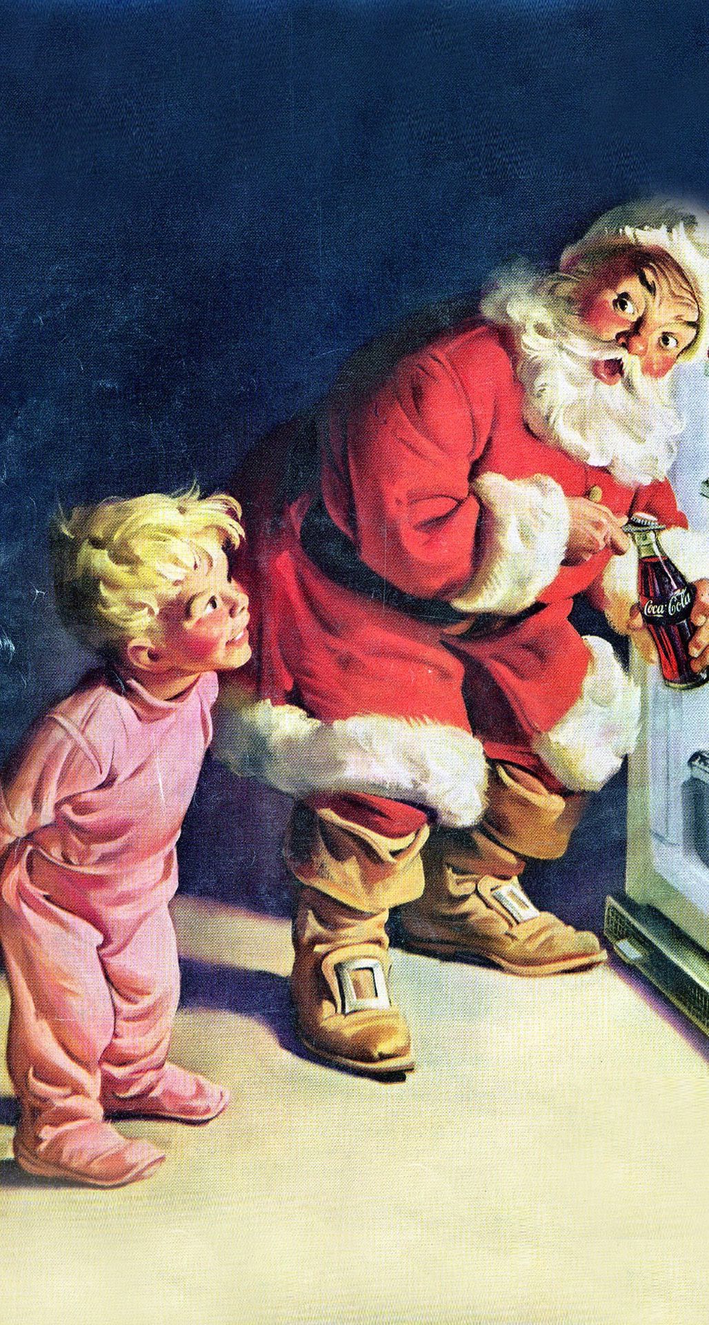 Santa iPhone Wallpaper