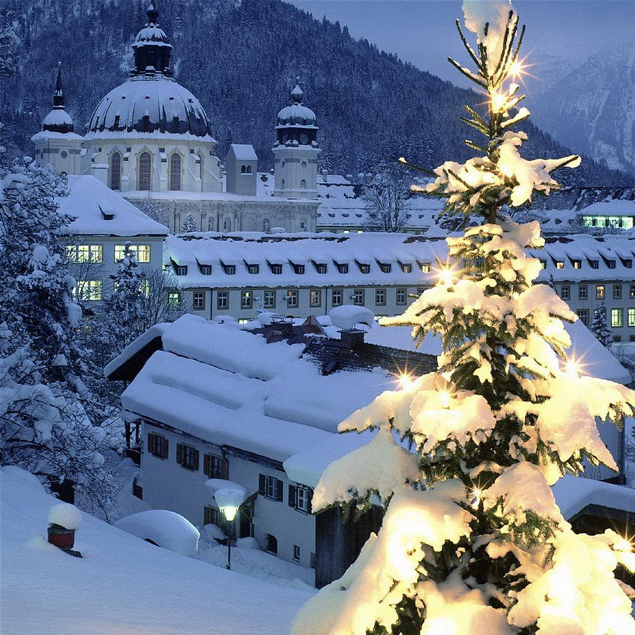 Christmas iPad Background Free