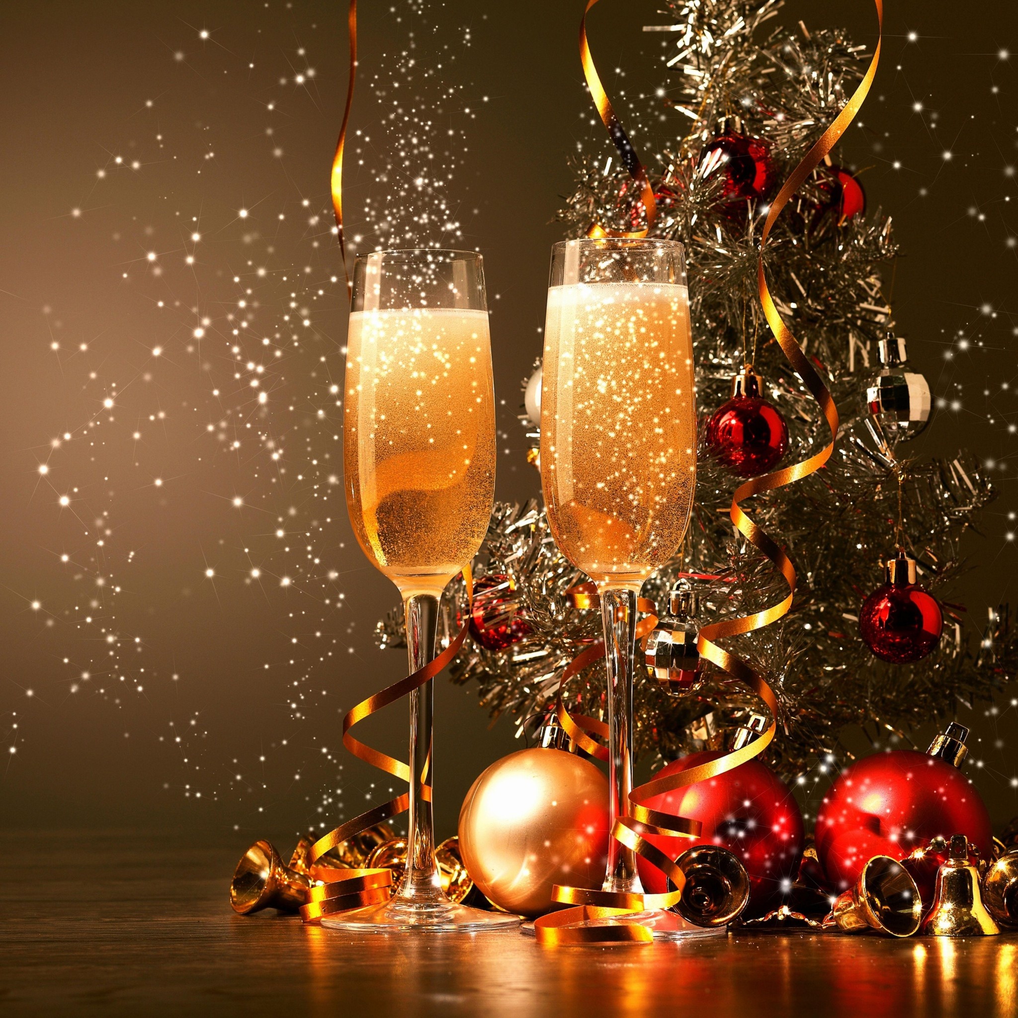 Apple iPad mini Christmas wallpaper