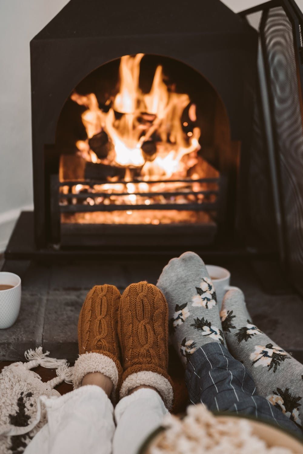Free Beautiful Winter Wallpaper For iPhone That You'll Love. Winter wallpaper, Cozy fireplace, iPhone wallpaper winter