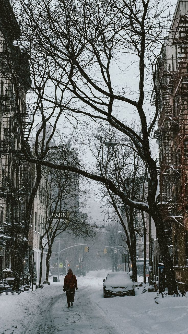 cool iPhone and android snow wallpaper