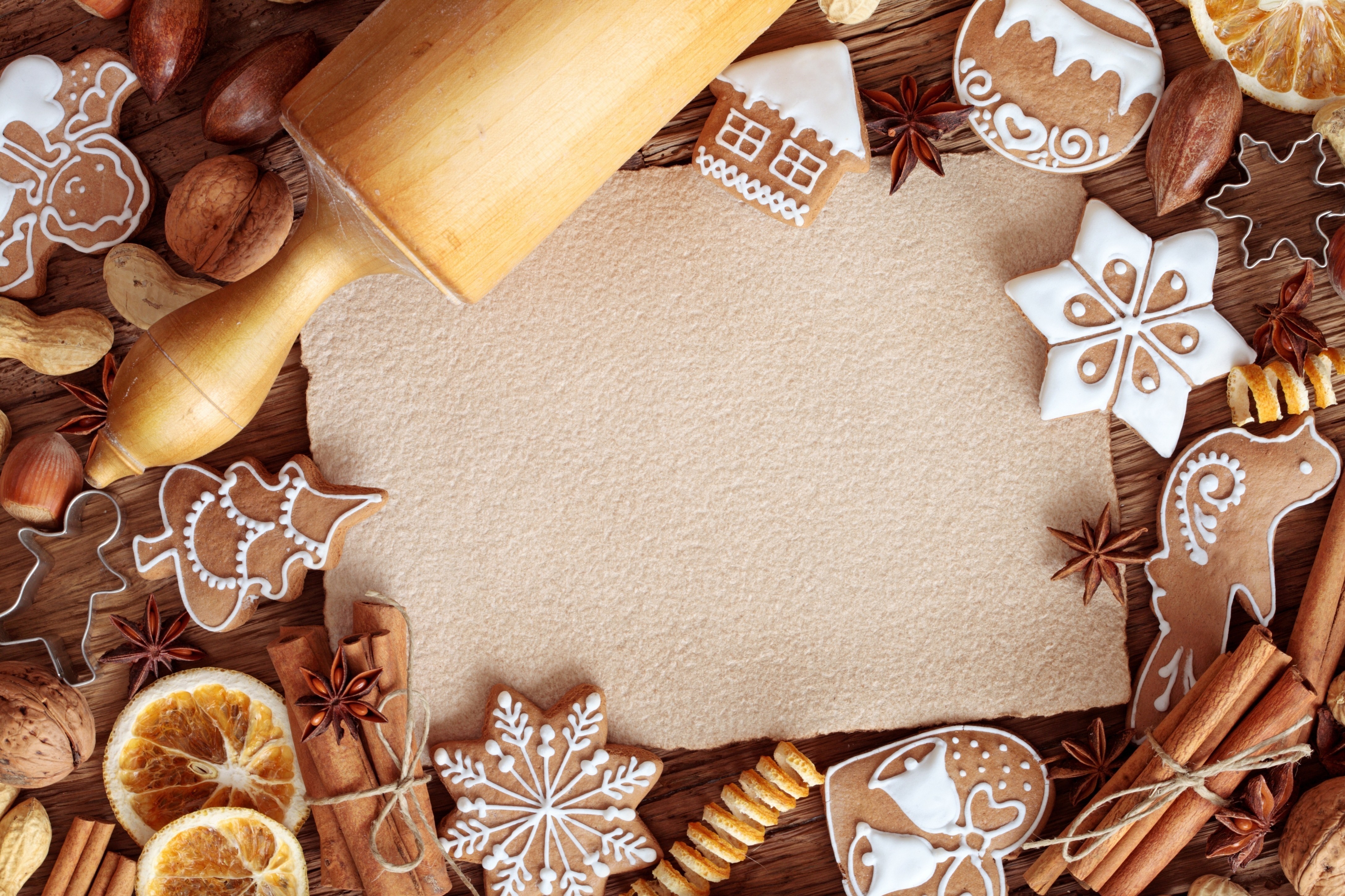 table, paper, sheet, Christmas, cake Gallery HD Wallpaper