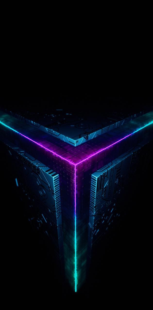 Amoled Wallpaper wallpaper by Strange31509. Glitch wallpaper, Phone wallpaper design, Phone wallpaper