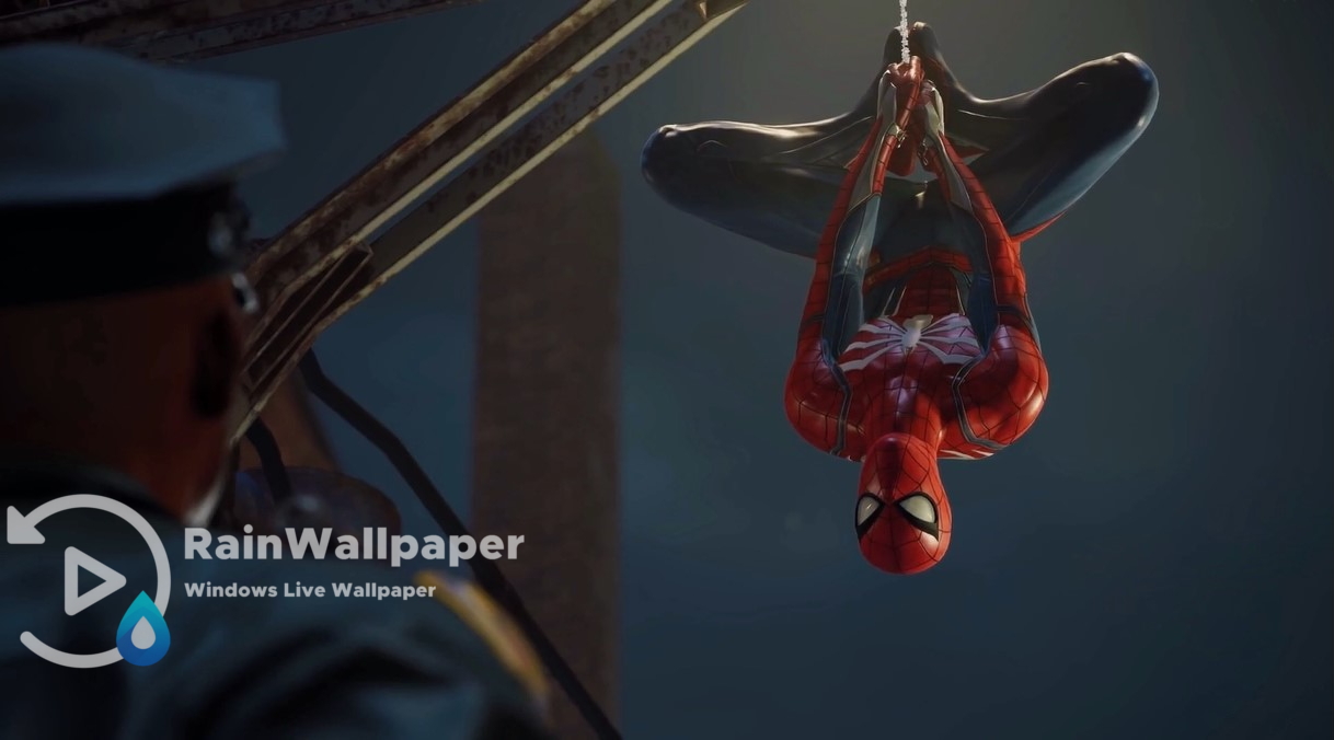 Hanging Spiderman