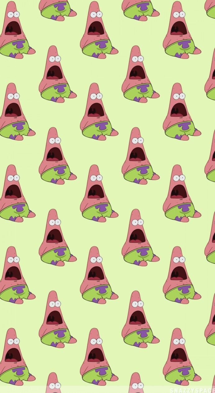 Patrick Star iPhone Wallpapers - Wallpaper Cave