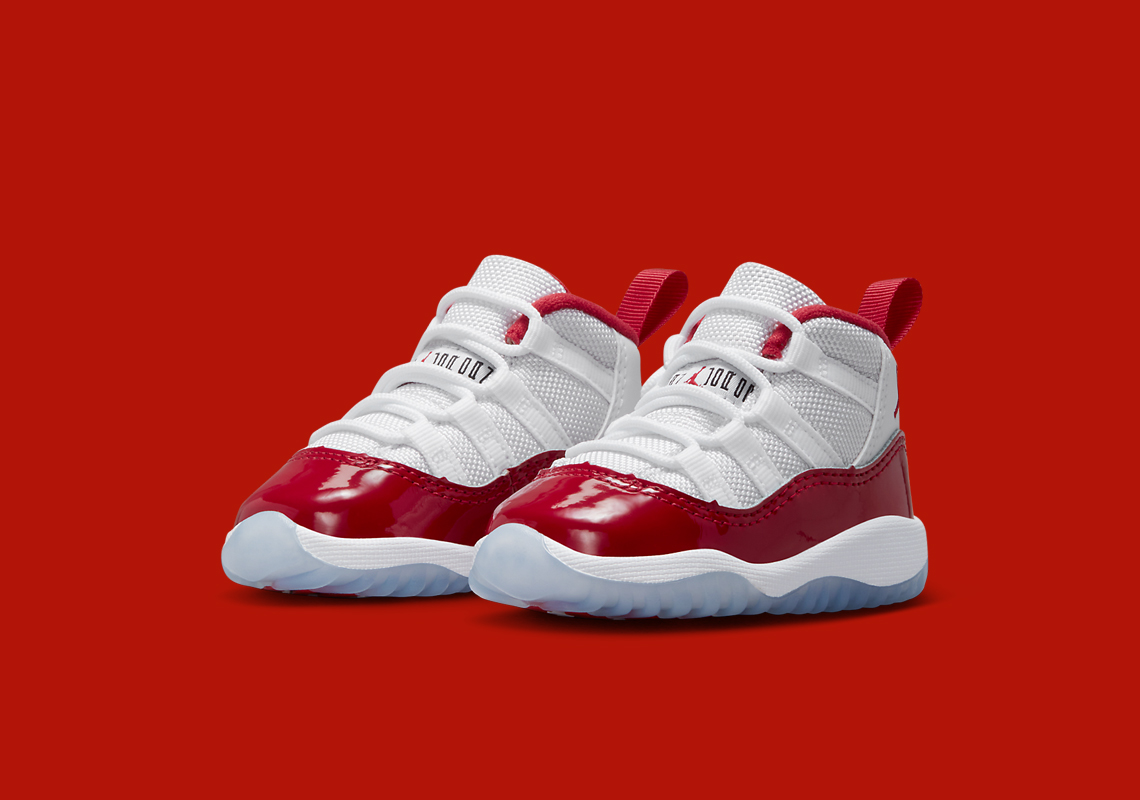 Air Jordan 11 Cherry (White Varsity Red) Release