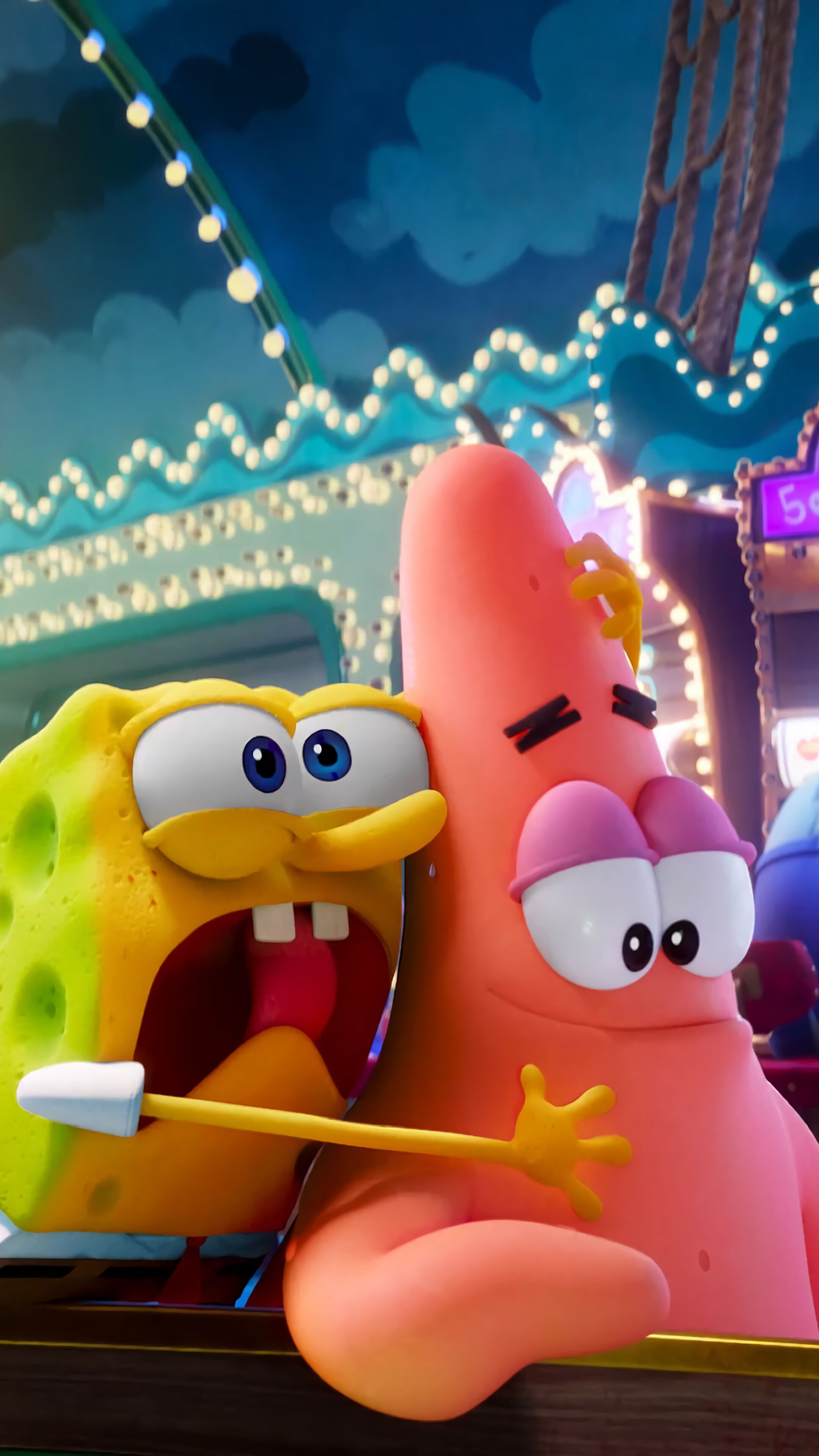 SpongeBob And Patrick Wallpaper and Background 4K, HD, Dual Screen