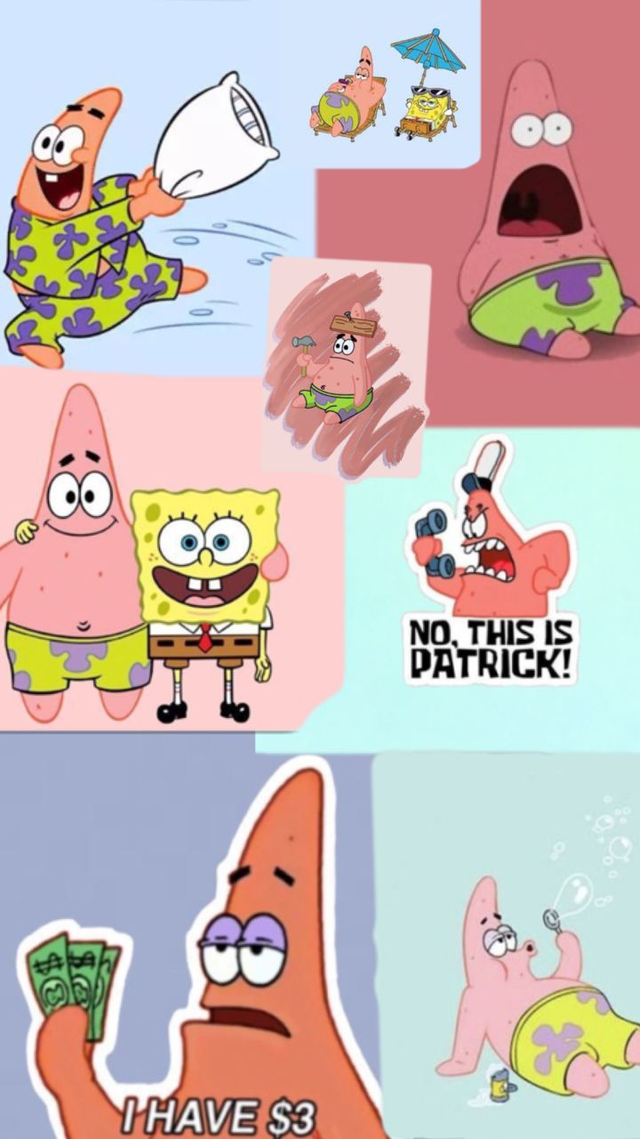 Patrick star. Cartoon wallpaper iphone, Spongebob wallpaper, Spongebob shows