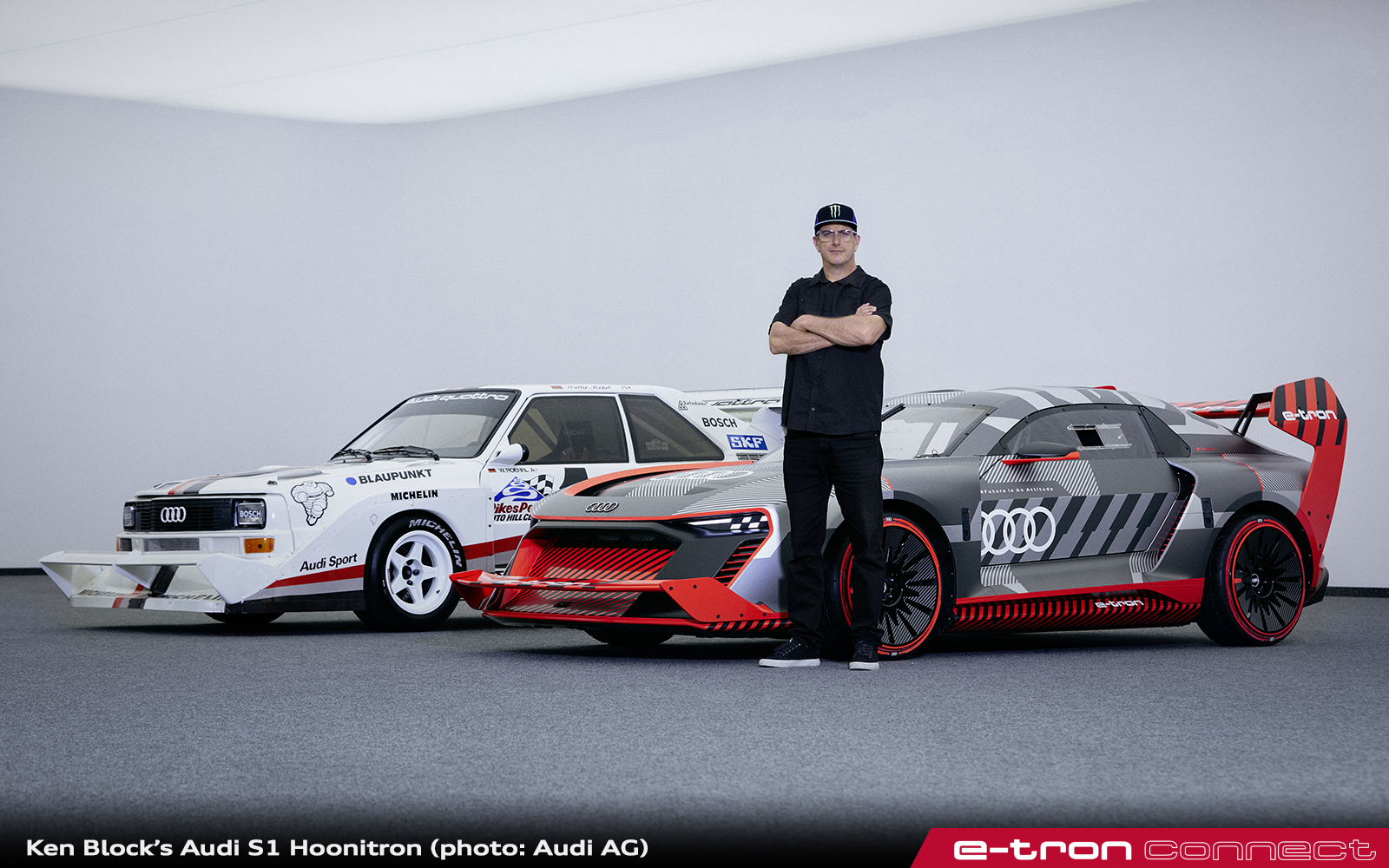 This Is Ken Block's Audi S1 Hoonitron Tron Connect