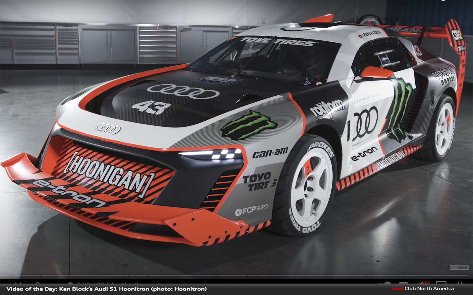 Video of the Day: Ken Block's Audi S1 Hoonitron Club North America