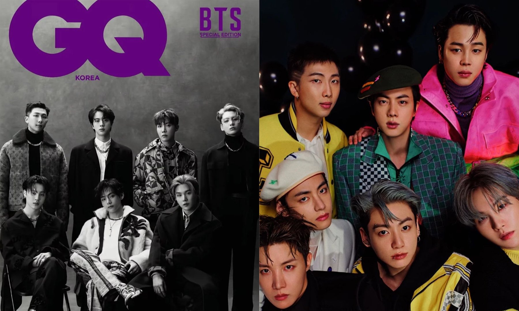 GQ KOREA BTS Interview 2021- VOGUE KOREA BTS Interview 2022- BTS & Louis  Vuitton - BTS x GQ Korea 