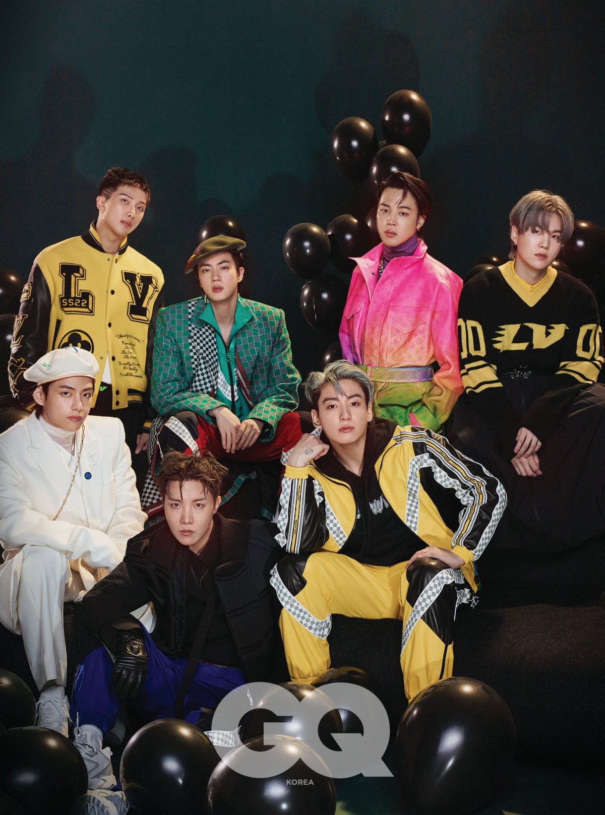 MAGAZINE BTS X LV by Vogue, GQ (Special January 2022 Issue)