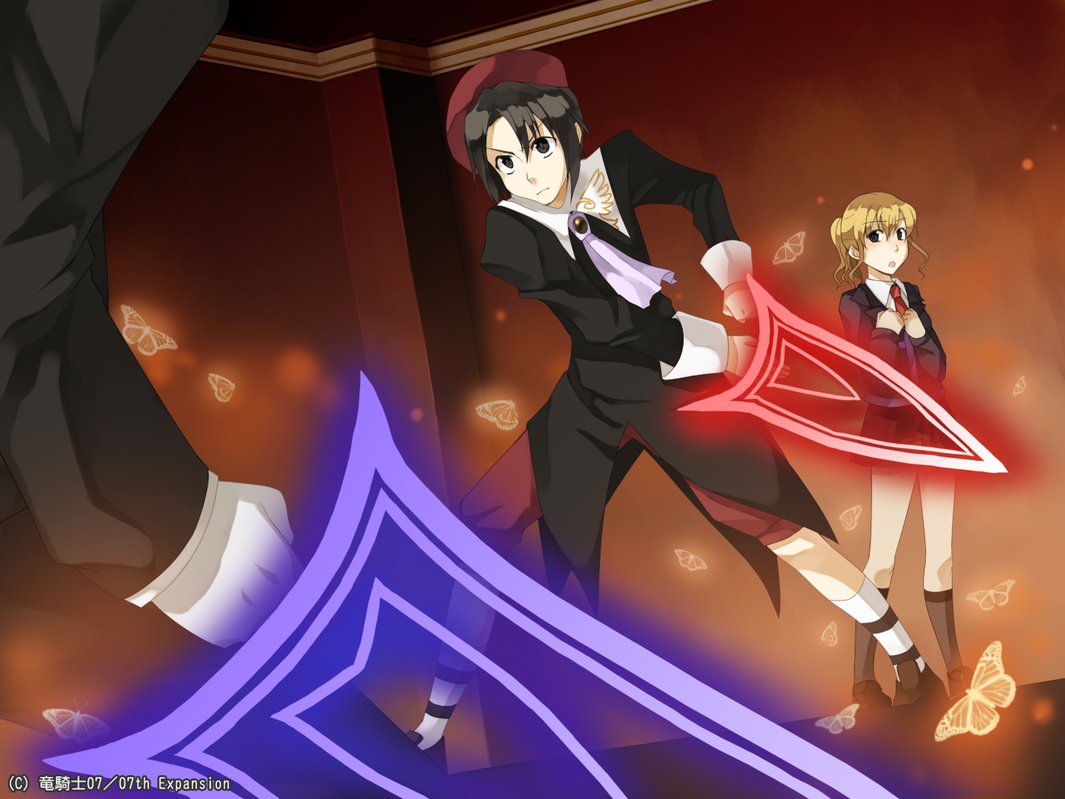 umineko no naku koro ni kanon (umineko) ushiromiya jessica wallpaper