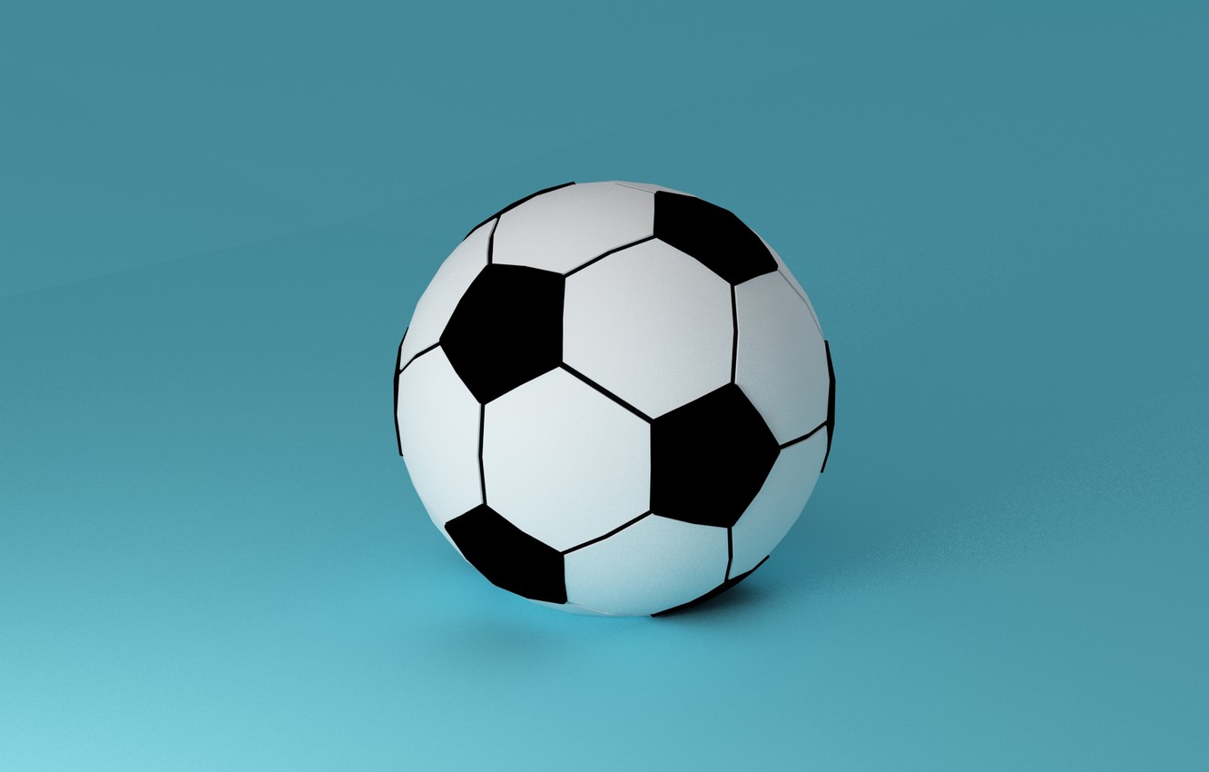 Wallpaper football, sport, the ball, minimalism image for desktop, section спорт