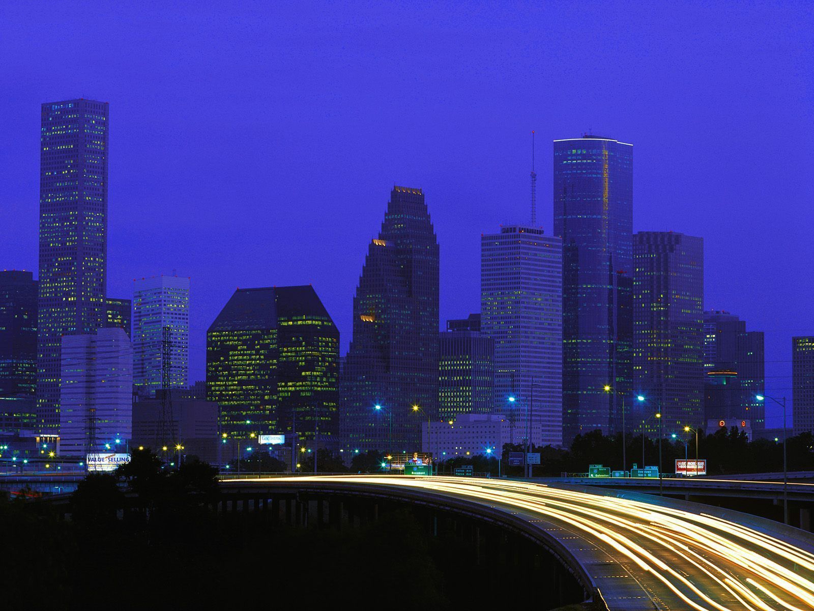 Houston Skyline Wallpaper HD