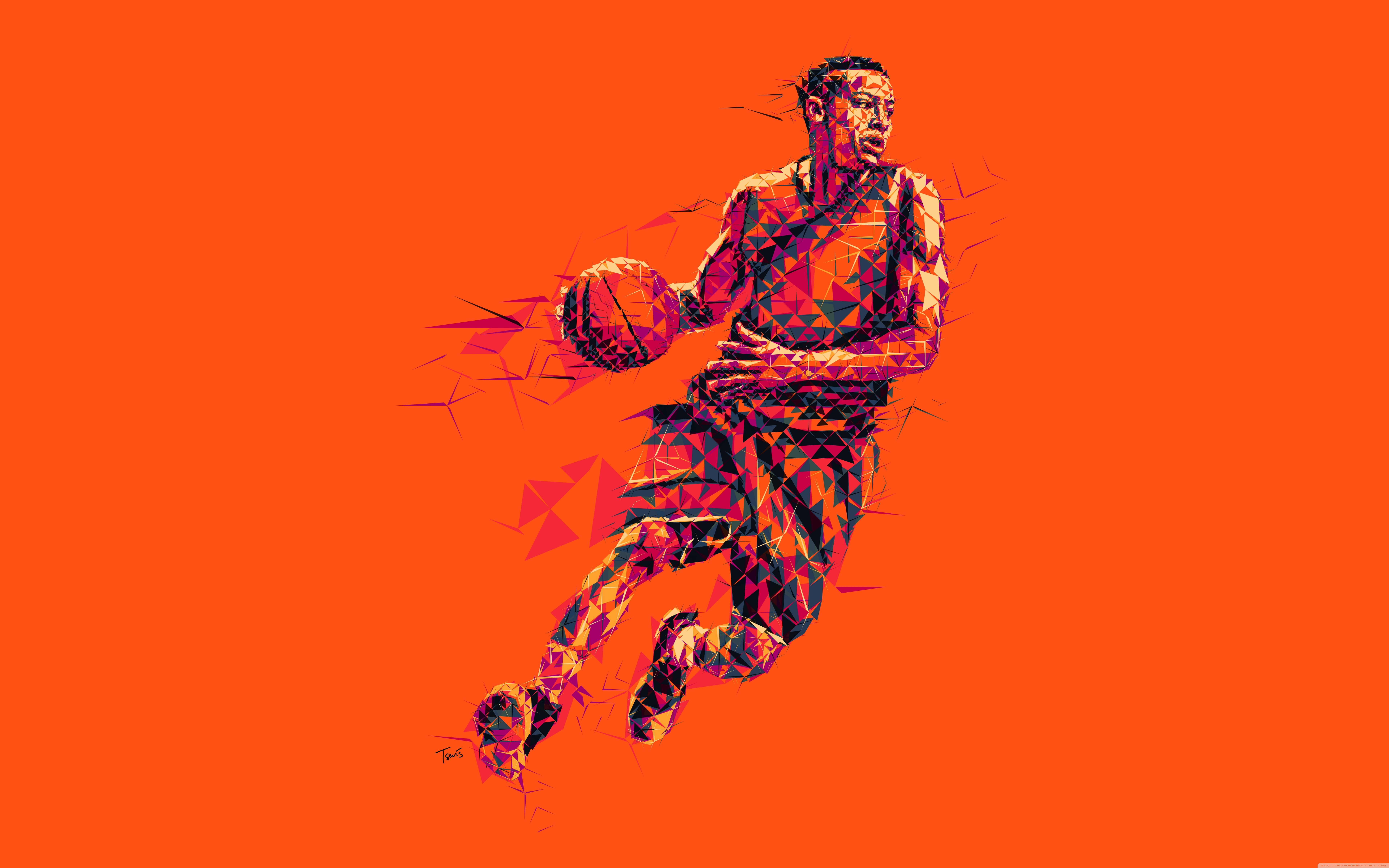 Basketball Minimalist Wallpaper Free Basketball Minimalist Background