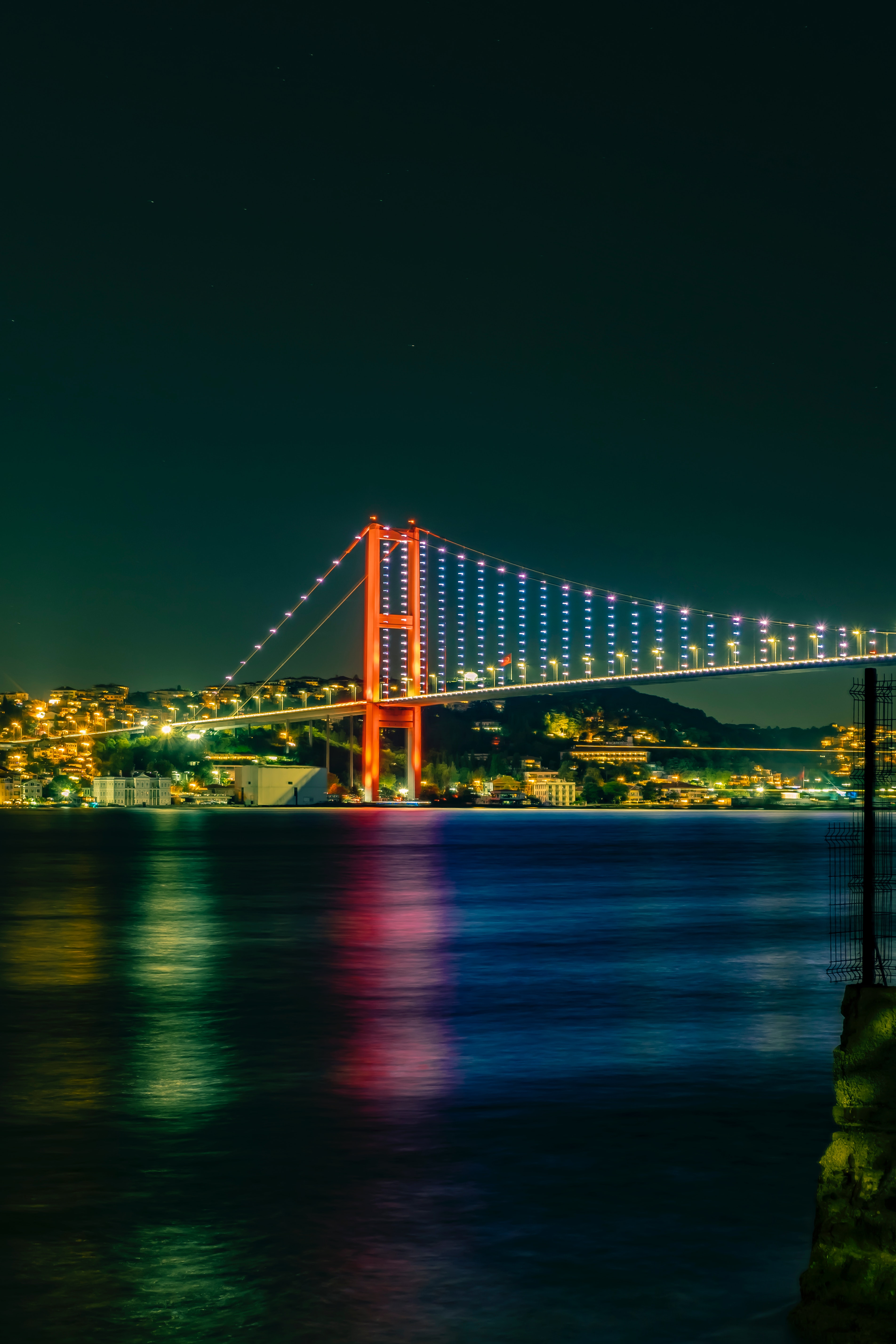 A View of the 15 July Martyrs Bridge in Turkey · Free