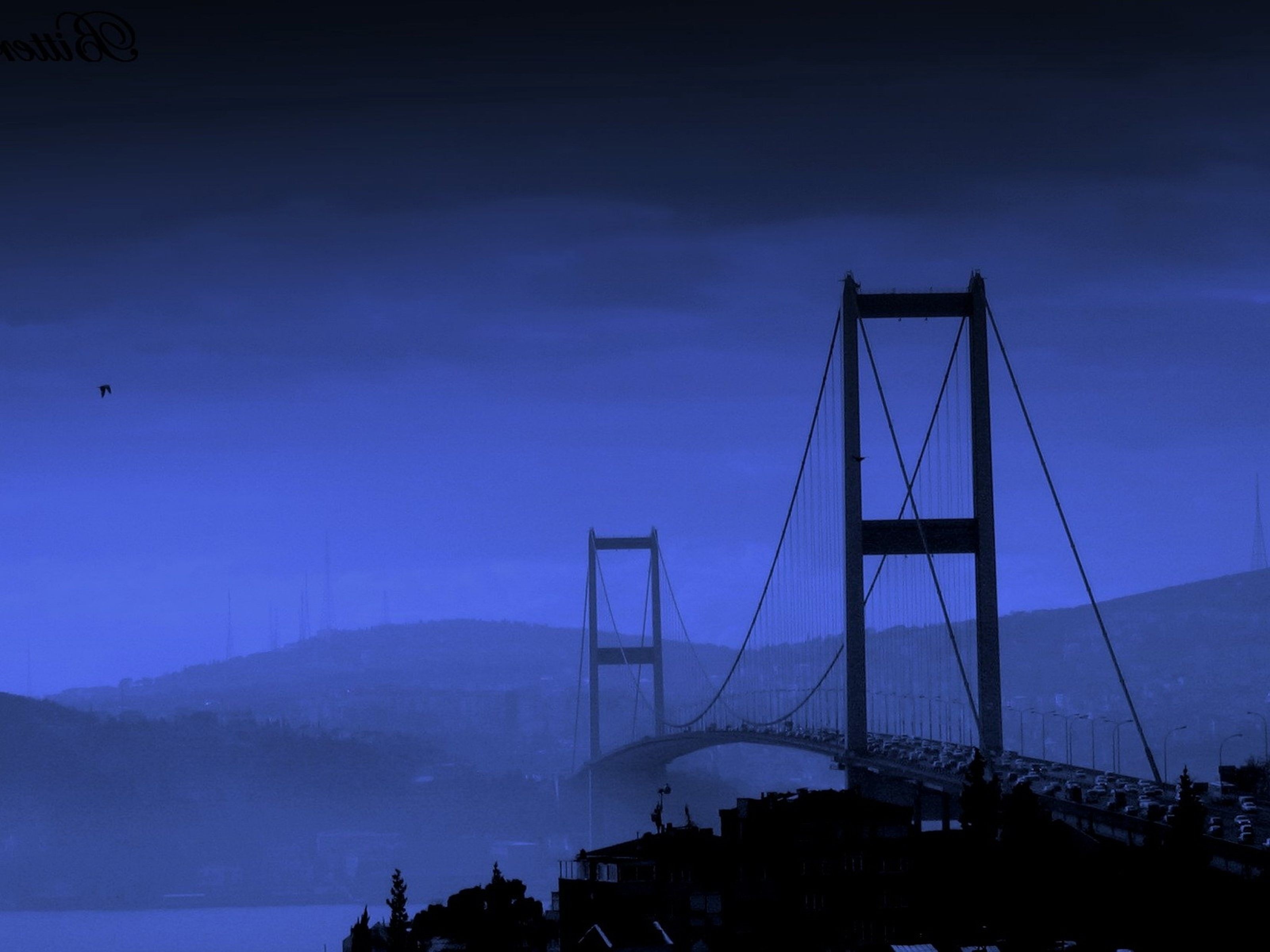 The Bosphorus Bridge, known officially as the 15 July Martyrs Bridge