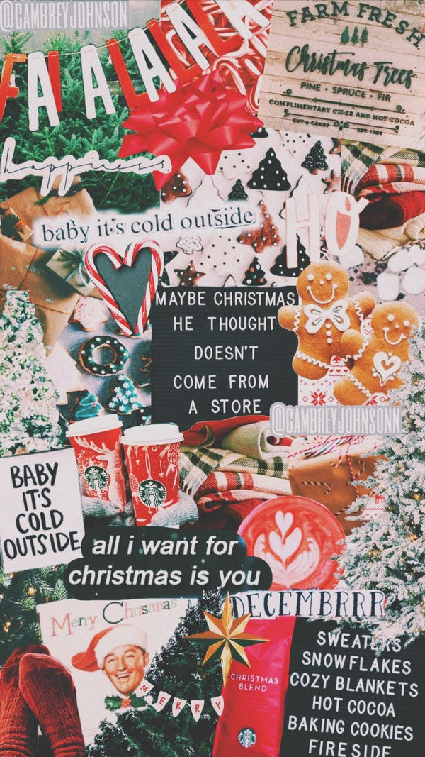 Christmas iPhone Wallpaper & Background For FREE