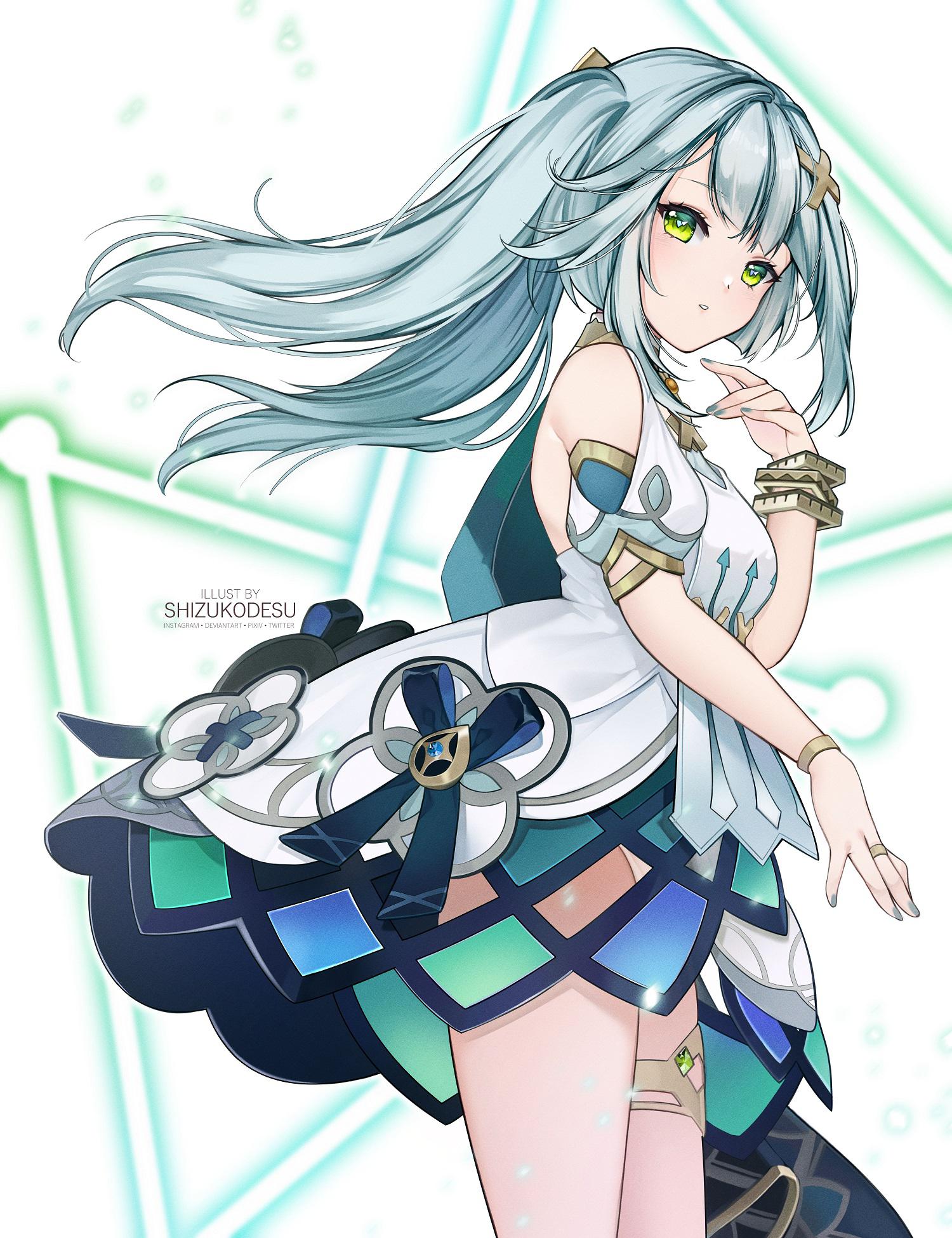 Faruzan [Fanart By Me! TW: ShizukoDesu9203; IG: Shizuko.desu], R Genshin_Impact