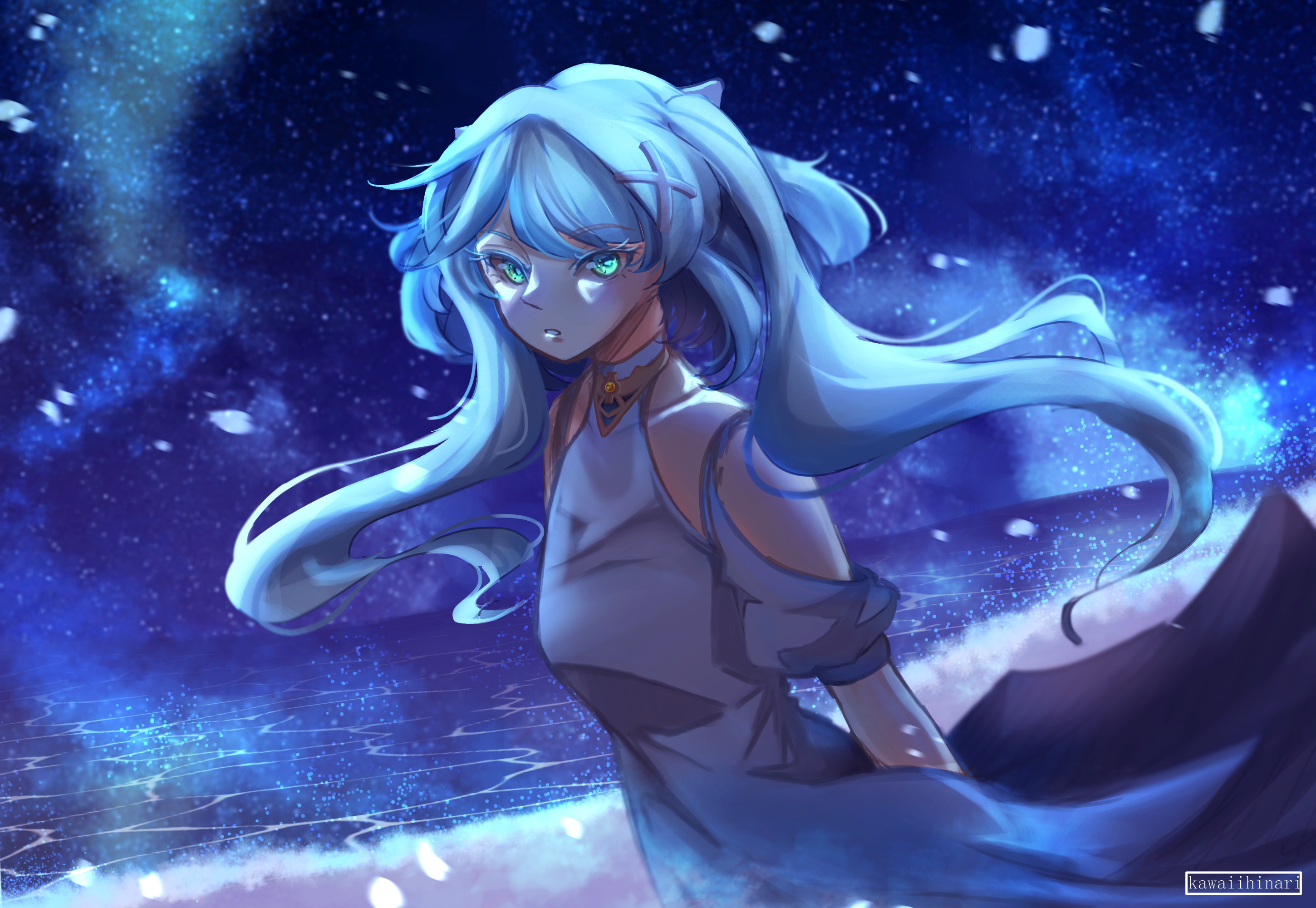 Meeting Faruzan At Night, R Genshin_Impact