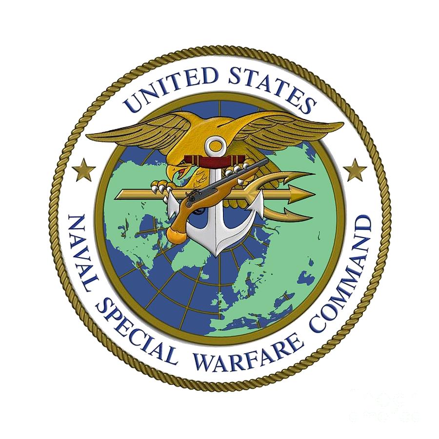 Naval Special Warfare Command Logo Digital Art