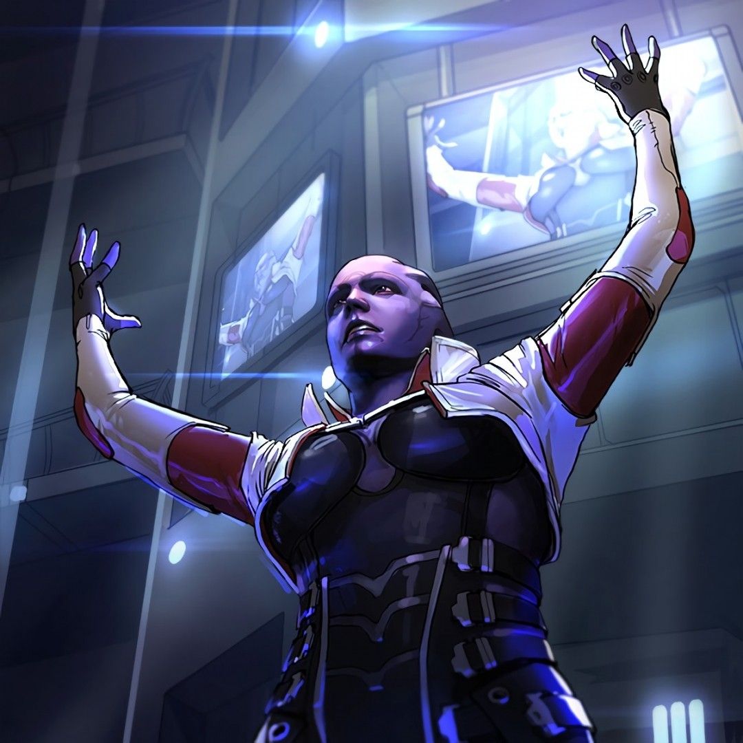 Mass Effect Archives ME3 Aria T'Loak. Mass effect art, Mass effect, Mass effect universe