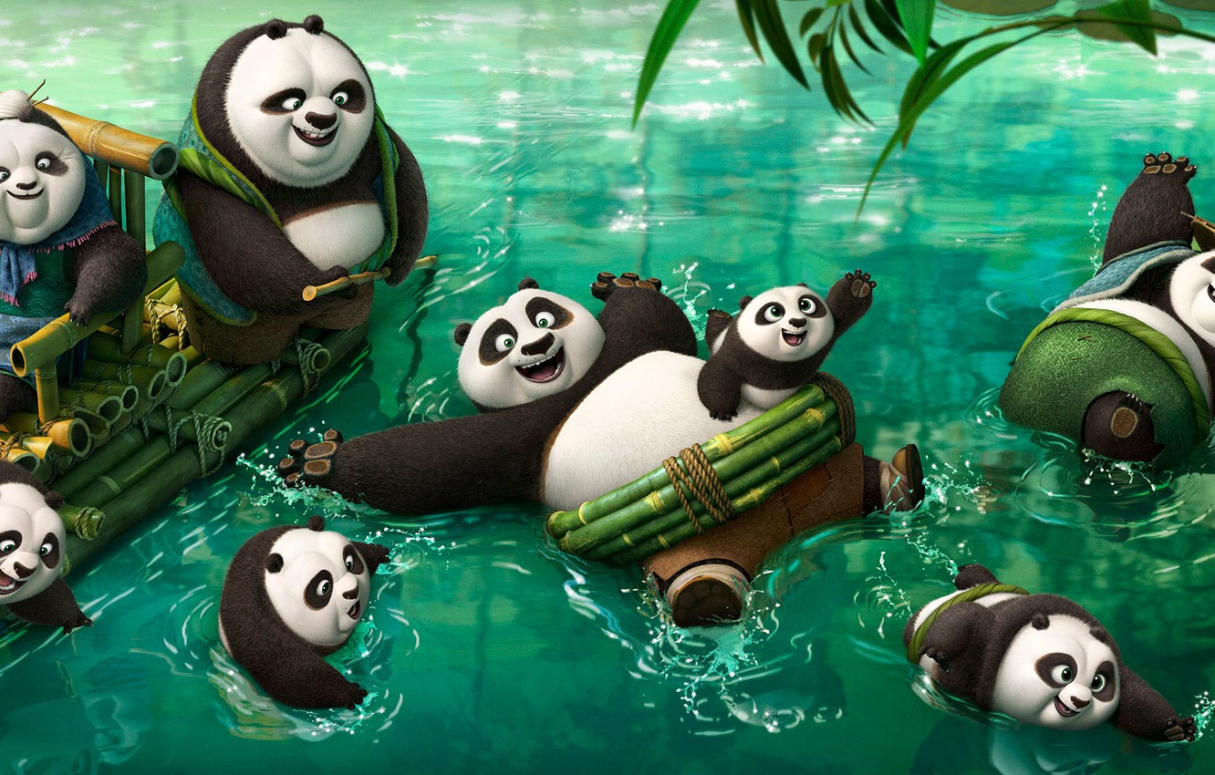 Wallpaper Action, Nature, Water, DreamWorks, Men, Girls, Wallpaper, Family, Old, Women, Kung Fu Panda River, Year, EXCLUSIVE, Animation, 20th Century Fox image for desktop, section фильмы
