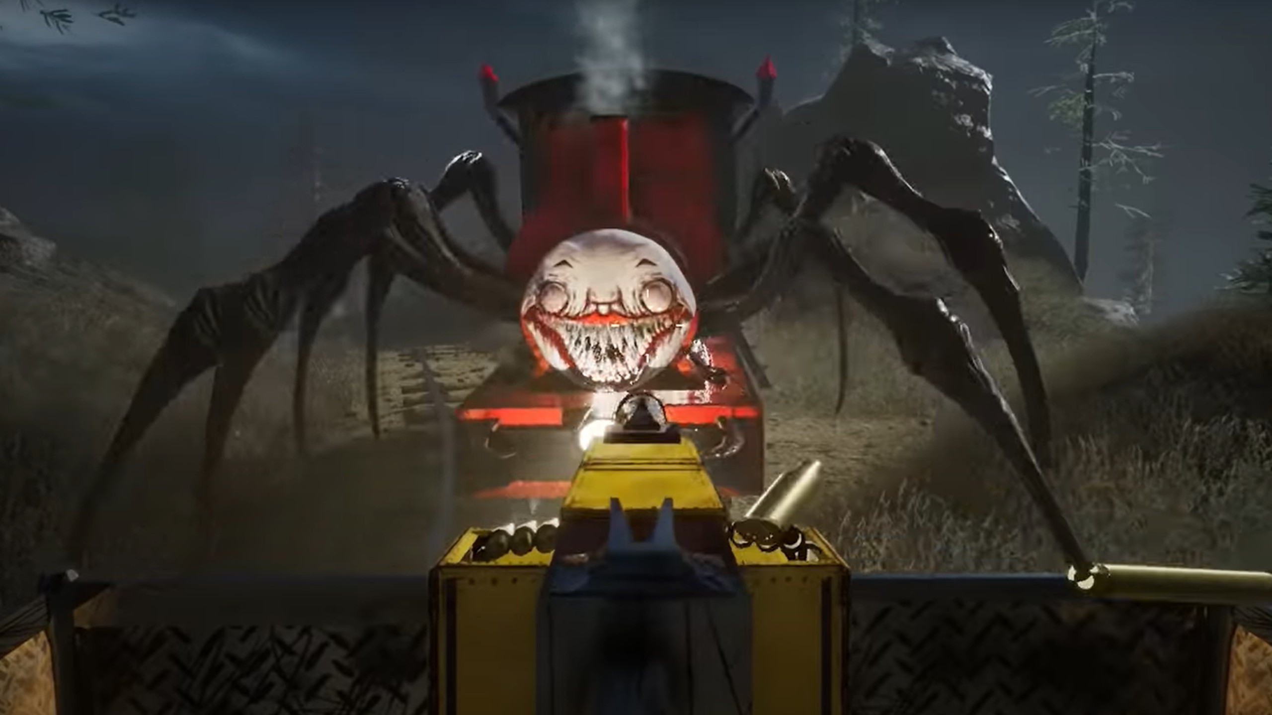 Fight a monstrous spidertrain when ChooChoo Charles releases this  December  PC Gamer